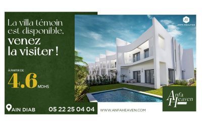 الفيلا النموذجية في مشروع Anfa Heaven متاحة !