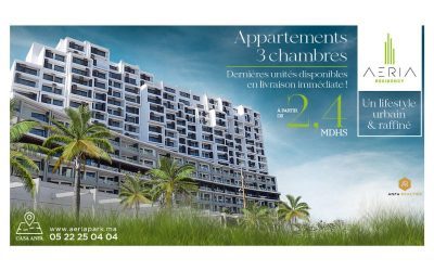 شقق ثلاث غرف وصالة بمساحة أكثر من 127 متر مربع ابتداءً من 2.4 مليون درهم