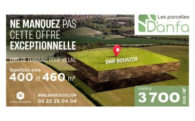 يقع في قلب دار بوعزة Les Parcelles d’Anfal” هو مكان مثالي
