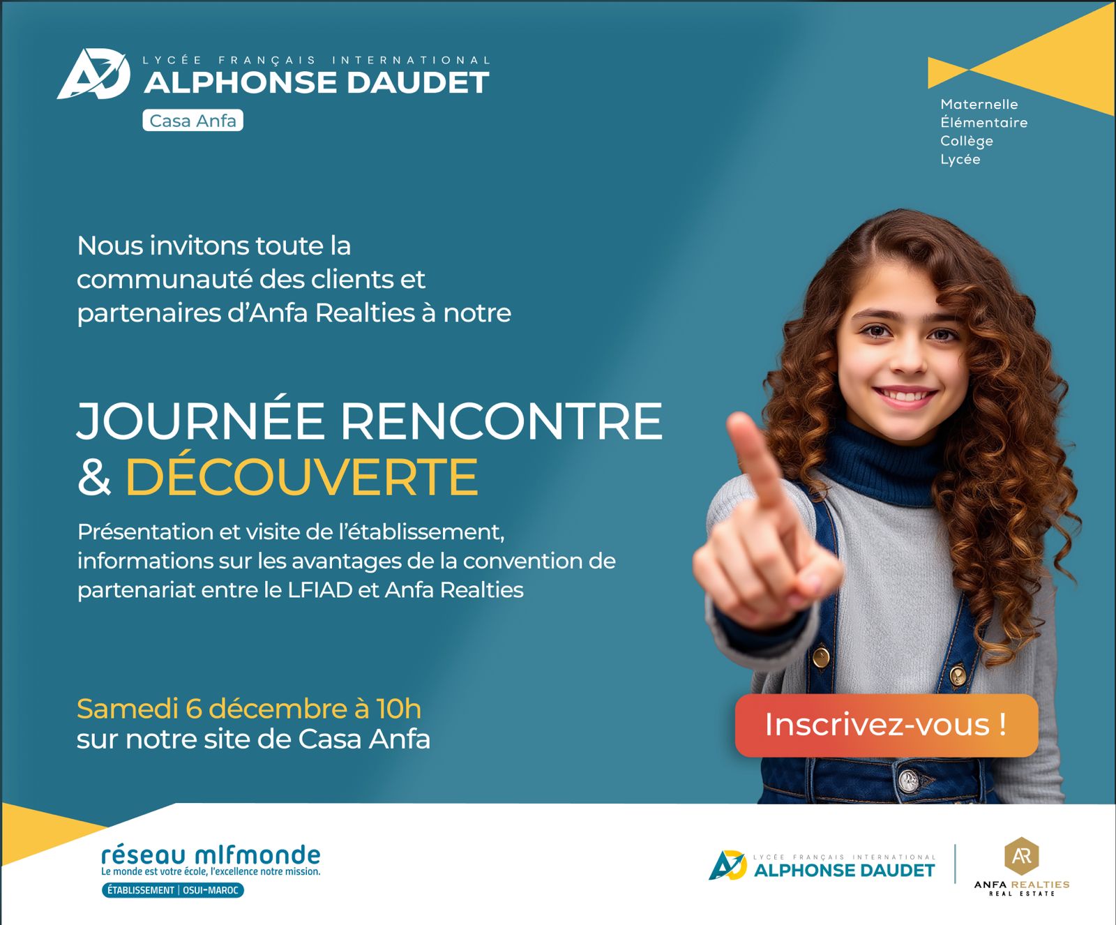 Convention signée avec l'école Alphonse Daudet